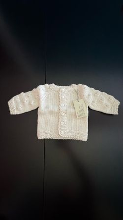 Infant knitted sweater