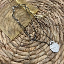 Tiffany Pendant Necklace 