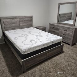 Super Deal Black Friday Sale Queen Size 5 Pcs W/ Memory Foam 10 Inch $899 FREE LOCAL DELIVERY & SET UP