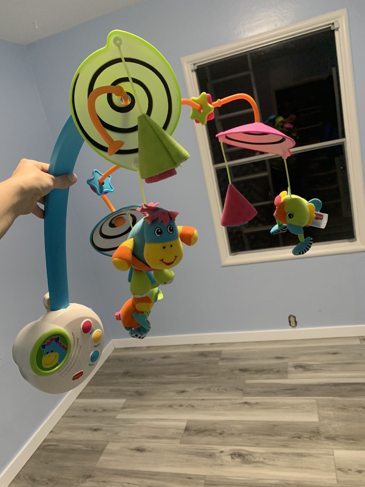 Music Mobile For Crib Or Changing Table 