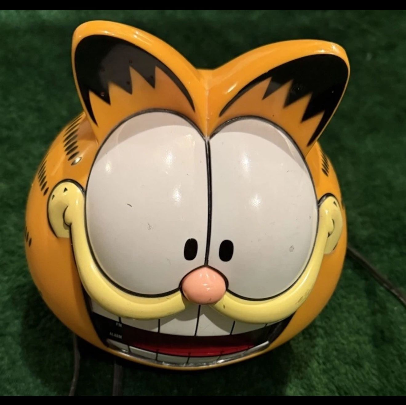 Vintage GARFIELD Electronic LED Digital Alarm Clock COLLECTABLE 90s