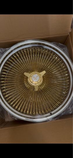 24” gold zenith rims caprice chevy cutlass monte carlo regal chevelle