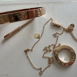 Beautiful Set Necklace And Bracelet 