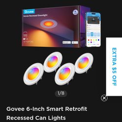 govee 4 inch recessed lighting 4 pack