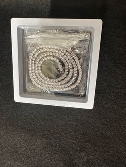 22in 3mm AAA CZ 925 Sterling Silver tennis chain