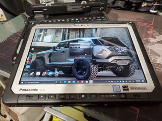 New Panasonic CF33 Laptop/Tablet. With GPS And Cellular Unlocked Modem.