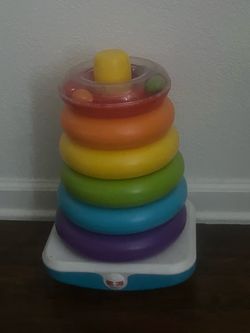Fisher price jumbo stacking rings