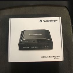 Rockford Fosgate R2-500X1 amplifier 500 Watts 1 Channel Bass Amplifier 