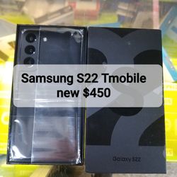 Samsung S22 TMOBILE BRAND NEW 