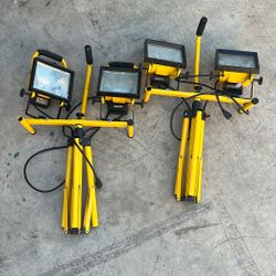 Flood Lights Double Pair 