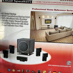 Linear phase loudspeaker system for home entertainment brand new never used