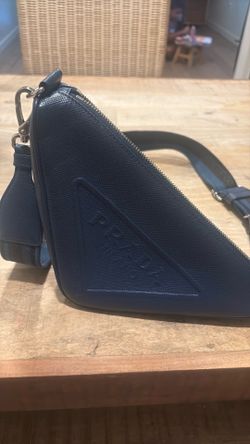 Blue authentic Prada bag