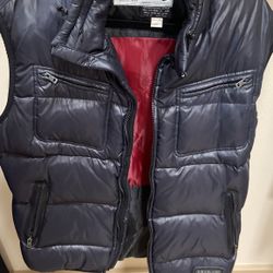 Diesel Black Puffy Vest Size XXL fitted 