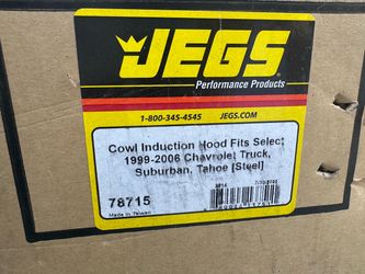 JEGS Steel Cowl Induction Hood 1(contact info removed) Chevy Truck