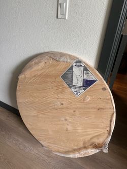 Round Wood Table Top