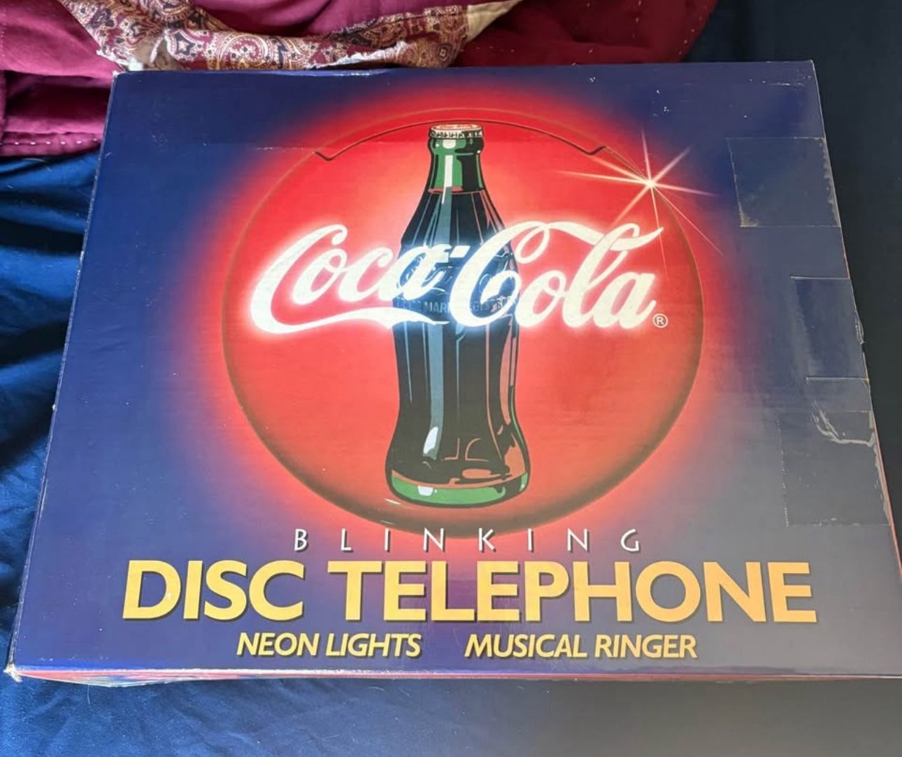 Coca Cola Disc Telephone 