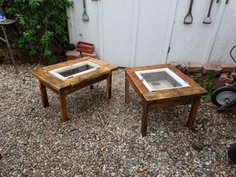 Custom end tables