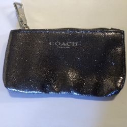 Black Coach Coin Wallet