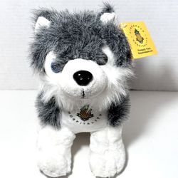 “Pineapple Hospitality” Husky Stuffed Plush