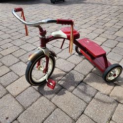 Retro Red Radio Flyer 