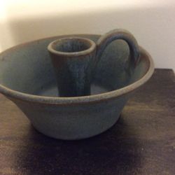 Pottery Candle Holder