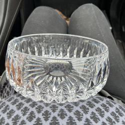 Gorham Crystal Elegant Bowl Althea 8 Inch Diameter West Germany Lead Crystal