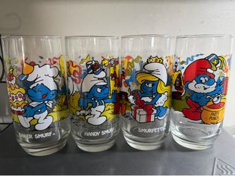 Smurf glasses