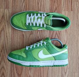Nike Men Dunk Low Chlorophyll Sneakers Size 9
