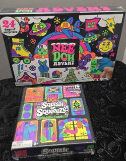 NEEDOH ADVENT AND NEEDOH SQUISH OR SQUEEZE