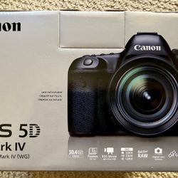 Canon EOS 5D Mark IV  With BG-E20 Battery Grip