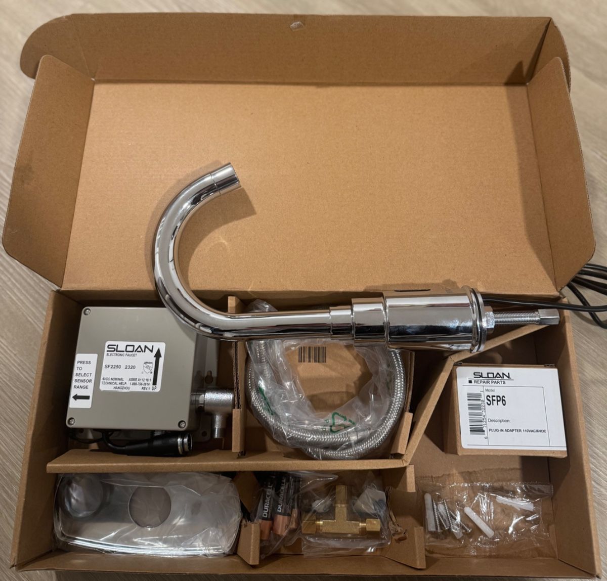 SLOAN SF-2200 SENSOR ACTIVATED FAUCET