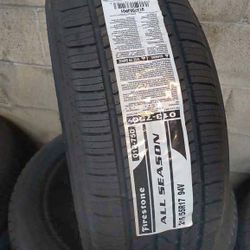 4 New Tires 215/55/17 Firestone Tires