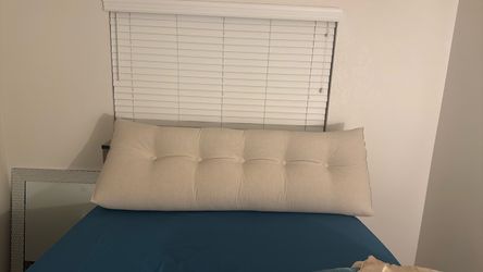 2 queen size headboard pillows