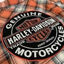 women's harley davidson button shirt