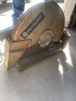 Vintage Hitachi 16" Heavy Duty Cut-Off Chop Saw (Model CC 16SA) - Made in Japan