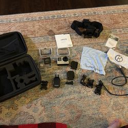 GoPro Hero 4 Silver With Case And Accessories 