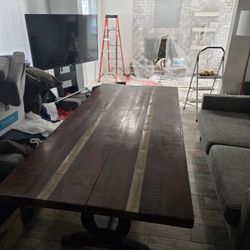 Wood Dining Table 