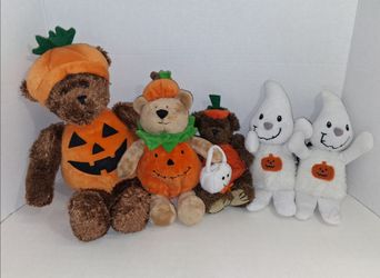 lot of 5 Halloween plush $10 for ALL!