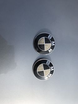 BMW emblem front and rear