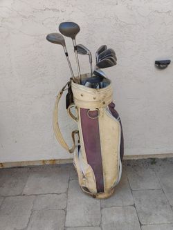Prime Golf Club Set w/ Vintage Daiwa Bag