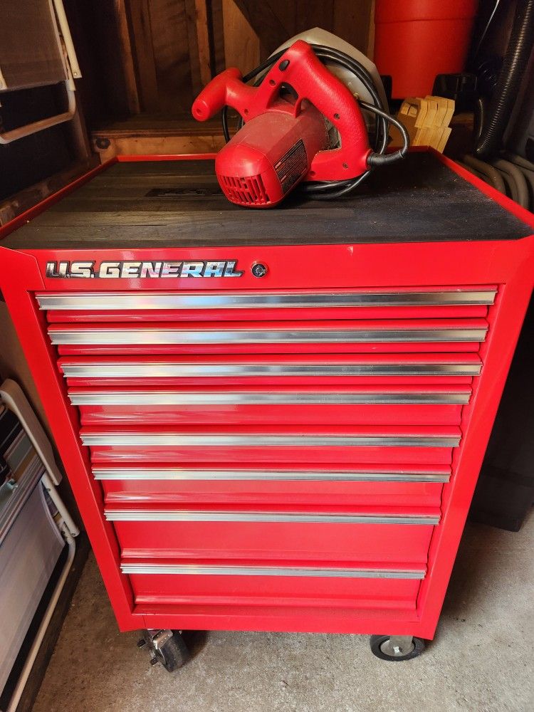 Tool Box With Tools 