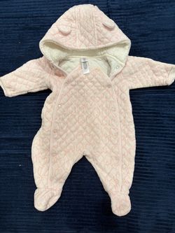 Baby girl Snowsuit/Pram suit
