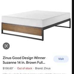 Full Bed Frame  Must Go ! 