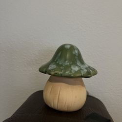Small Mushroom Ceramic Decor