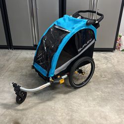 Burley D’lite X Kids Single Seat Bike Trailer Carrier