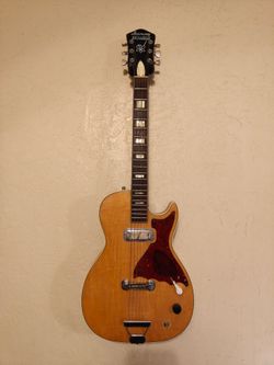 1960 Harmony Stratotone H-48 Mercury | Vintage Blonde – $1,195
