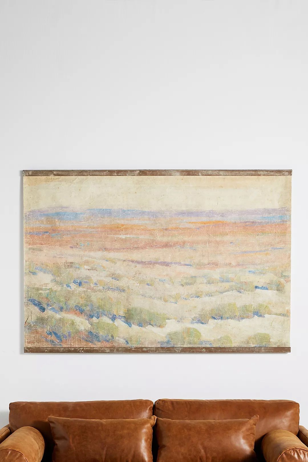 Anthropologie desert Scene Cactus Tapestry Artwork