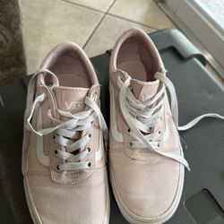 Authentic Vans Light Pink