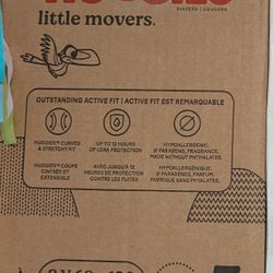 Huggies Little Movers Size 5 Diapers - 120 Counts