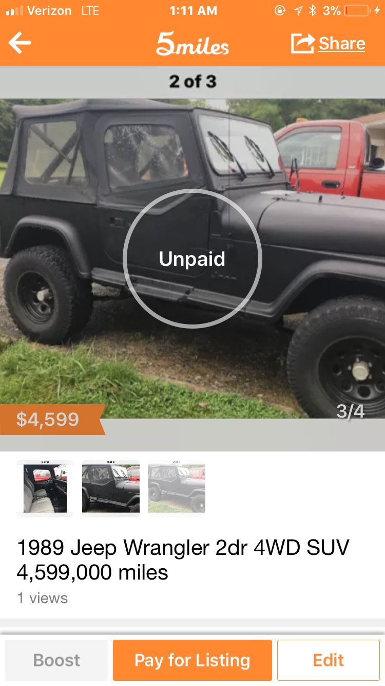 1999 Jeep Wrangler